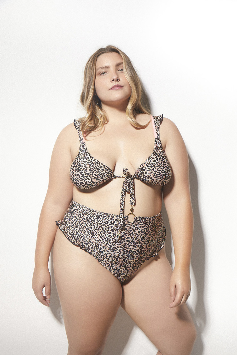 Top Any Curve Eletric Leopard